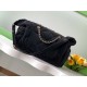Repliche Borsa Chanel Maxi Bowling AS5055 Nero Imitazioni False Online