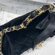 Repliche Borsa Chanel Mini con patta e manico AS5875 Nero Imitazioni False Online