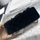 Repliche Borsa Chanel Mini con patta e manico AS5875 Nero Imitazioni False Online