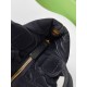 Repliche Borsa Chanel Mini con fiocco in nylon effetto velluto AS5849 Nero Imitazioni False Online