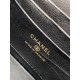 Repliche Borsa Chanel Vanity con catena AP4530 Nero Imitazioni False Online