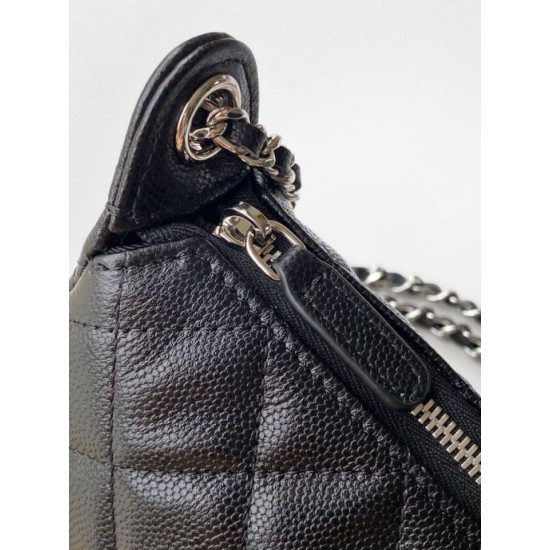 Repliche Borsa Chanel Classic Mahjong AP4855 Nero Imitazioni False Online