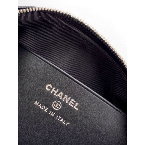 Repliche Borsa Chanel Classic Mahjong AP4855 Nero Imitazioni False Online