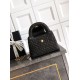 Repliche Borsa Chanel Kelly Tote in rafia Nero AS4416 Imitazioni False Online
