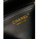 Repliche Borsa Chanel Kelly Tote in rafia Nero AS4416 Imitazioni False Online