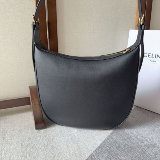 Repliche Celine Heloise Medium, borsa a tracolla nera Imitazioni False Online