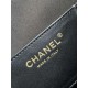 Repliche Chanel AS5293 Borsa a secchiello piccola Hobo Vintage con coulisse in vacchetta nera Imitazioni False Online