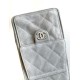 Replica Chanel AS5293 Borsa a secchiello piccola Hobo Vintage con coulisse in pelle scamosciata grigia Imitazioni False Repliche Chanel AS5293 Borsa a secchiello piccola Hobo Vintage con coulisse in pelle scamosciata grigia Imitazioni False Online