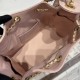 Replica Chanel AS5293 Borsa a secchiello piccola Hobo Vintage con coulisse in pelle di vitello granata rosa Imitazioni False Repliche Chanel AS5293 Borsa a secchiello piccola Hobo Vintage con coulisse in pelle di vitello granata rosa Imitazioni False Online