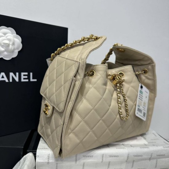 Replica Chanel AS5293 Borsa a secchiello piccola Hobo Vintage con coulisse in pelle di vitello granata albicocca Imitazioni False Repliche Chanel AS5293 Borsa a secchiello piccola Hobo Vintage con coulisse in pelle di vitello granata albicocca Imitazioni False Online