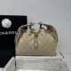 Replica Chanel AS5293 Borsa a secchiello piccola Hobo Vintage con coulisse in pelle di vitello granata albicocca Imitazioni False Repliche Chanel AS5293 Borsa a secchiello piccola Hobo Vintage con coulisse in pelle di vitello granata albicocca Imitazioni False Online