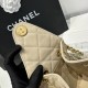 Replica Chanel AS5293 Borsa a secchiello piccola Hobo Vintage con coulisse in pelle di vitello granata albicocca Imitazioni False Repliche Chanel AS5293 Borsa a secchiello piccola Hobo Vintage con coulisse in pelle di vitello granata albicocca Imitazioni False Online