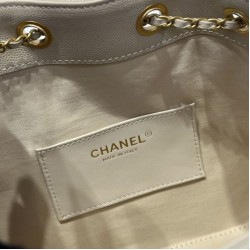 Replica Chanel AS5293 Borsa a secchiello piccola Hobo Vintage con coulisse in pelle di vitello granata albicocca Imitazioni False Repliche Chanel AS5293 Borsa a secchiello piccola Hobo Vintage con coulisse in pelle di vitello granata albicocca Imitazioni False Online