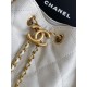 Replica Chanel AS5293 Borsa a secchiello piccola Hobo Vintage con coulisse in pelle di vitello granata Bianco Imitazioni False Repliche Chanel AS5293 Borsa a secchiello piccola Hobo Vintage con coulisse in pelle di vitello granata Bianco Imitazioni False Online