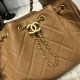 Replica Chanel 25c AS5293 Borsa a secchiello Hobo Vintage piccola con coulisse in pelle di vitello granata Marrone Imitazioni False Repliche Chanel 25c AS5293 Borsa a secchiello Hobo Vintage piccola con coulisse in pelle di vitello granata Marrone Imitazioni False Online