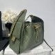 Replica Chanel 25c AS5293 Borsa a secchiello Hobo Vintage piccola con coulisse in pelle di vitello granata Verde Imitazioni False Repliche Chanel 25c AS5293 Borsa a secchiello Hobo Vintage piccola con coulisse in pelle di vitello granata Verde Imitazioni False Online