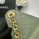Replica Chanel 25c AS5293 Borsa a secchiello Hobo Vintage piccola con coulisse in pelle di vitello granata Verde Imitazioni False Repliche Chanel 25c AS5293 Borsa a secchiello Hobo Vintage piccola con coulisse in pelle di vitello granata Verde Imitazioni False Online