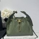 Replica Chanel 25c AS5293 Borsa a secchiello Hobo Vintage piccola con coulisse in pelle di vitello granata Verde Imitazioni False Repliche Chanel 25c AS5293 Borsa a secchiello Hobo Vintage piccola con coulisse in pelle di vitello granata Verde Imitazioni False Online