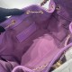 Replica Chanel 25c AS5293 Borsa a secchiello Hobo Vintage piccola con coulisse Denim Viola Imitazioni False Repliche Chanel 25c AS5293 Borsa a secchiello Hobo Vintage piccola con coulisse Denim Viola Imitazioni False Online