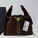 Replica Chanel 25c AS5293 Borsa a secchiello Hobo Vintage piccola con coulisse Denim Caffè Imitazioni False Repliche Chanel 25c AS5293 Borsa a secchiello Hobo Vintage piccola con coulisse Denim Caffè Imitazioni False Online