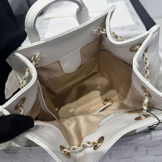 Replica Zaino Chanel 25B Medio in Vitello Granato Bianco AS5600 Imitazioni False Repliche Zaino Chanel 25B Medio in Vitello Granato Bianco AS5600 Imitazioni False Online