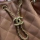Repliche Zaino Chanel 25B Medio in Vitello Granato Marrone AS5600 Imitazioni False Online