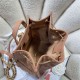 Repliche Zaino Chanel 25B Medio in Vitello Granato Marrone AS5600 Imitazioni False Online