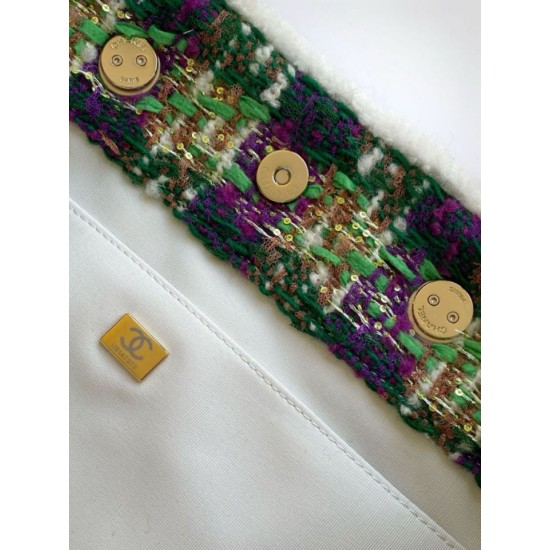 Replica Borsa Shopping Chanel 25N AS5689 in Tweed Agnello Coco Neige Verde Imitazioni False Repliche Borsa Shopping Chanel 25N AS5689 in Tweed Agnello Coco Neige Verde Imitazioni False Online