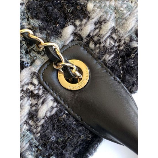 Replica Borsa Shopping Chanel 25N AS5689 in Tweed Agnello Coco Neige Nero Imitazioni False Repliche Borsa Shopping Chanel 25N AS5689 in Tweed Agnello Coco Neige Nero Imitazioni False Online