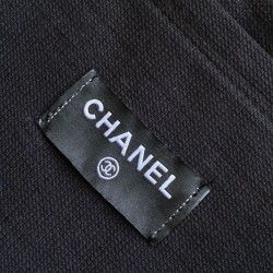 Repliche Borsa Tote Chanel Coco Beach con Borsa Piccola Agnello Nero Imitazioni False Online