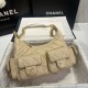Repliche Borsa a tracolla Chanel 25C Matelasse Hobo AS5339 AS5302 Albicocca Imitazioni False Online