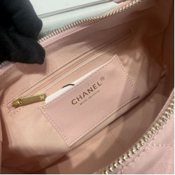Repliche Borsa a tracolla Chanel 25C Matelasse Hobo AS5339 AS5302 Rosa Imitazioni False Online
