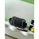 Repliche Borsa bowling piccola Chanel AS5792 Pelle di agnello Nero Imitazioni False Online