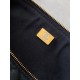 Repliche Borsa bowling piccola Chanel AS5792 Pelle di vitello granata Nero Imitazioni False Online