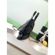 Repliche Borsa a fiocco Chanel 25K Pelle di agnello AS5851 Nero Imitazioni False Online