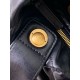 Repliche Borsa a fiocco Chanel 25K Pelle di agnello AS5851 Nero Imitazioni False Online