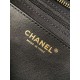 Repliche Borsa a fiocco Chanel 25K Pelle di agnello AS5851 Nero Imitazioni False Online