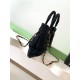 Repliche Borsa a fiocco Chanel 25K Pelle di vitello AS5851 Nero Imitazioni False Online