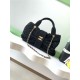 Repliche Borsa a fiocco Chanel 25K Pelle di vitello AS5851 Nero Imitazioni False Online