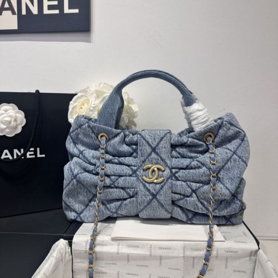 Replica Borsa a fiocco Chanel 25K Denim lavato AS5851 Nero Imitazioni False Repliche Borsa a fiocco Chanel 25K Denim lavato AS5851 Nero Imitazioni False Online