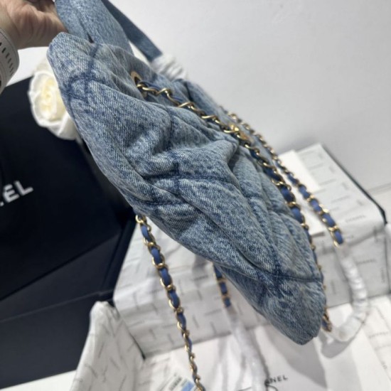Replica Borsa a fiocco Chanel 25K Denim lavato AS5851 Nero Imitazioni False Repliche Borsa a fiocco Chanel 25K Denim lavato AS5851 Nero Imitazioni False Online
