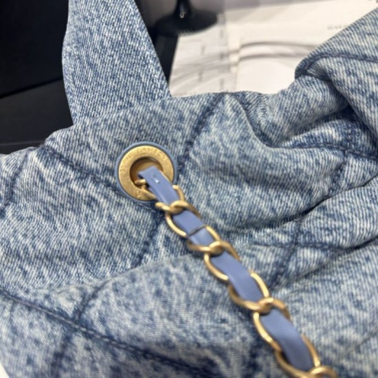 Replica Borsa a fiocco Chanel 25K Denim lavato AS5851 Nero Imitazioni False Repliche Borsa a fiocco Chanel 25K Denim lavato AS5851 Nero Imitazioni False Online