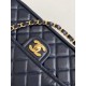 Replica Borsa Sweet Flap Chanel 24K Pelle di vacchetta oliata e cerata AS5145 Blu Imitazioni False Repliche Borsa Sweet Flap Chanel 24K Pelle di vacchetta oliata e cerata AS5145 Blu Imitazioni False Online
