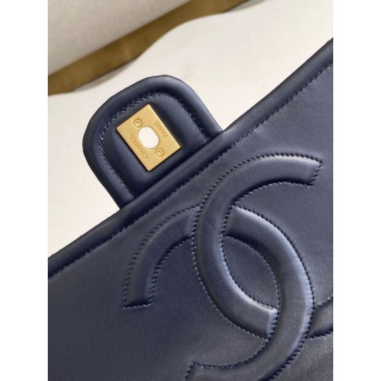 Replica Borsa Sweet Flap Chanel 24K Pelle di vacchetta oliata e cerata AS5145 Blu Imitazioni False Repliche Borsa Sweet Flap Chanel 24K Pelle di vacchetta oliata e cerata AS5145 Blu Imitazioni False Online