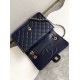 Replica Borsa Sweet Flap Chanel 24K Pelle di vacchetta oliata e cerata AS5145 Blu Imitazioni False Repliche Borsa Sweet Flap Chanel 24K Pelle di vacchetta oliata e cerata AS5145 Blu Imitazioni False Online