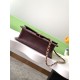 Repliche Borsa Chanel Sweet Flap 24K Pelle di vacchetta oliata e cerata AS5145 Borgogna Imitazioni False Online