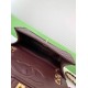 Repliche Borsa Chanel Sweet Flap 24K Pelle di vacchetta oliata e cerata AS5145 Borgogna Imitazioni False Online