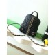 Repliche Zaino Chanel 25K Pelle di vitello granata AS5793 Nero Imitazioni False Online