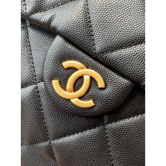 Repliche Zaino Chanel 25K Pelle di vitello granata AS5793 Nero Imitazioni False Online