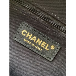 Repliche Zaino Chanel 25K Pelle di vitello granata AS5793 Nero Imitazioni False Online